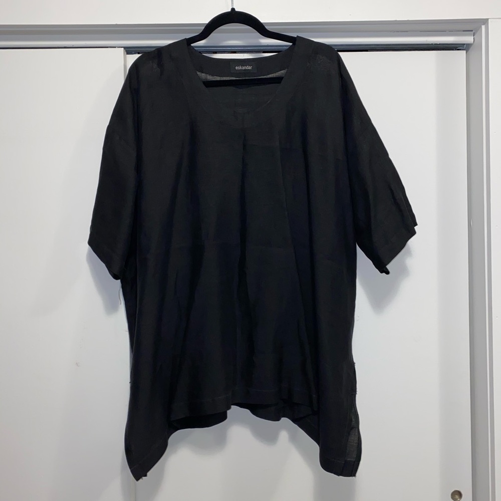 Eskandar Black Tunic